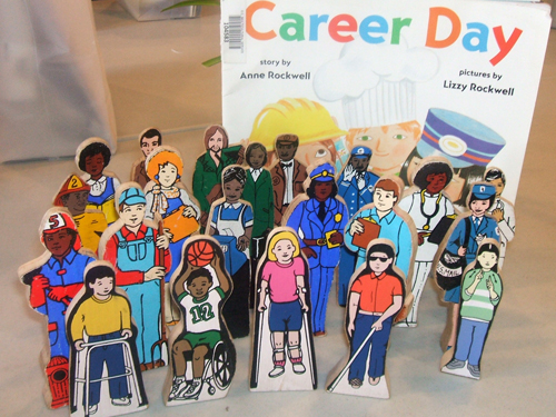 Career day [story kit] / based on the book by Anne Rockwell ; illustrated by Lizzy Rockwell.