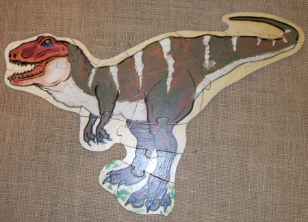 Dinosaur [wooden puzzle]
