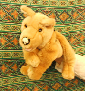 Dog [hand puppet] : German Shepherd