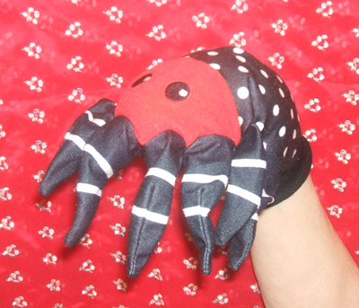 Spider [hand puppet]