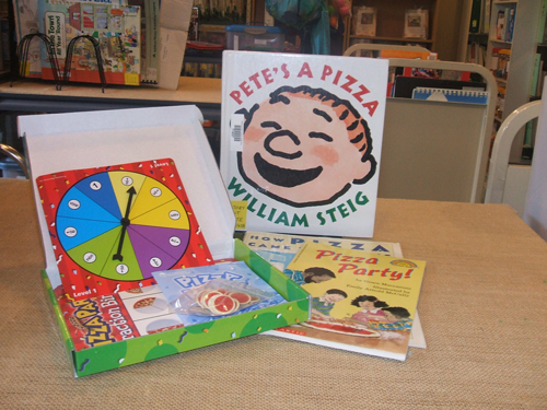 Pete's a pizza [story kit] / based on the book by William Steig.