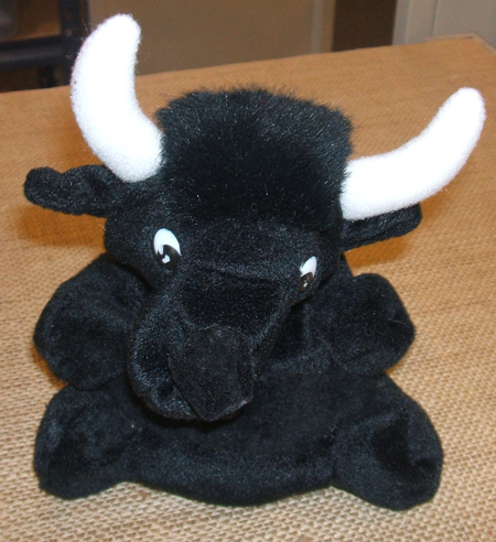 Bull [hand puppet]