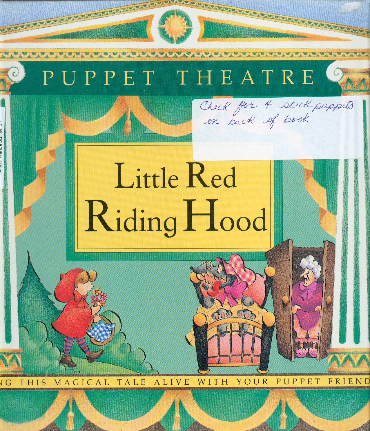 Little red riding hood puppet theatre Helen Floate