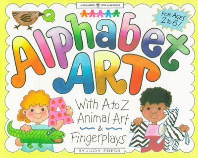 Alphabet art with A-Z animal art & fingerplays / Judy Press ; illustrated by Sue Dennen.