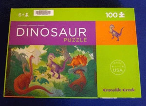 100 piece dinosaur puzzle