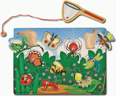 Bug catching  [puzzle].