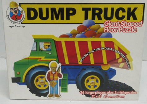  Dump truck [floor puzzle]