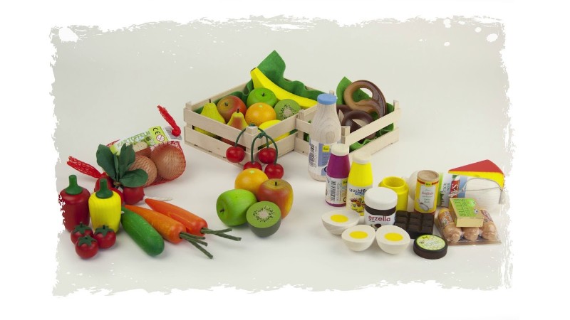 Grocery crate (dramatic play food)