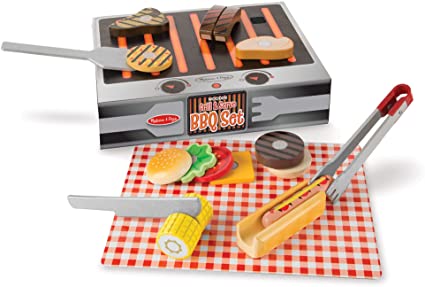 Grill and Serve BBQ Set [dramatic play set]