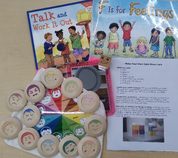 F is for Feelings [story kit] / based on the book by Goldie Millar and Lisa A Berger