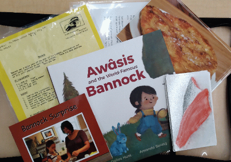 Awâsis and the world-famous bannock [story kit] 