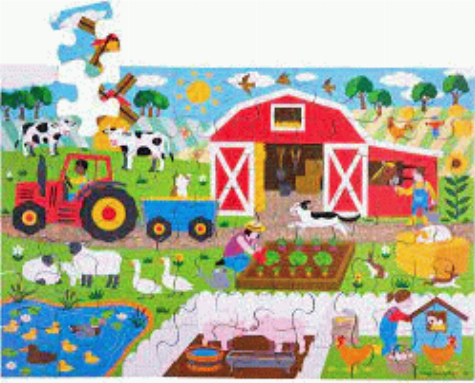 Farmyard [floor puzzle]