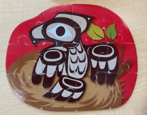 Eagle [puzzle] : Haida