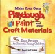 Make your own playdough, paint, and other craft materials : easy recipes to use with young children  Cover Image